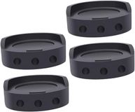 Merkloos Allesto Schokdempers voor wasmachine/droger - Set van 4 - Zwart