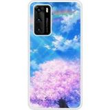 Bedrukt siliconen hoesje compatibel met P40 Hanami