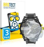 BROTECT Diesel Screenprotector 3 Stuks voor DZ7422 Mr. Daddy 2.0 Beschermglas Transparant