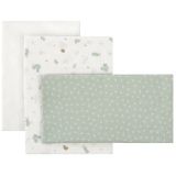 Cambrass Drap-housse pour lit de bébé Ardi 60x120x1 cm 3 unités