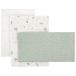 Cambrass Drap-housse pour lit de bébé Ardi 60x120x1 cm 3 unités