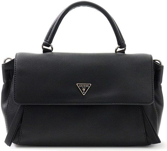 Guess Devon Medium Handtas Dames - Imitatieleer - Zwart