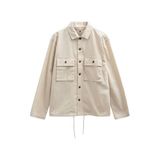 Anerkjendt Overshirt met Linnen Beige