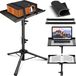 Support de projecteur, réglable de 66 à 131 cm, adapté aux projecteurs, ordinateurs portables et appareils photo