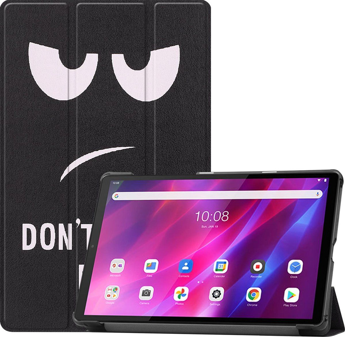 Case2go Lenovo Tab K10 / - / - / Don't Touch Me