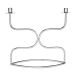 Icecat Classic Collection Bougeoir candelabra duett Laiton nickelé