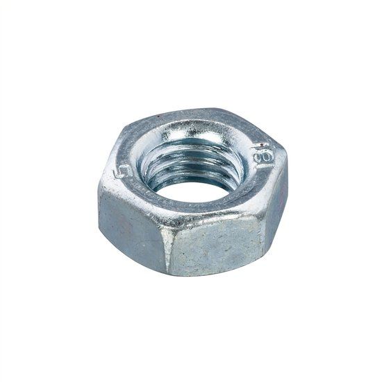 Moer Bofix M6 (200 stuks) - Silver gray - Metaal - 10 stuks