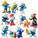 De Smurfen Speelset van de Smurfen - 12 figuurtjes - speelfiguurtjes - met Smurfin, Gargamel en vele anderen