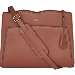 Socha Laptoptas SOCHA SO-SHOULDER-14-CC Leer Cognac