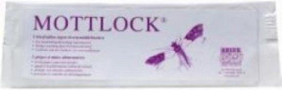 Mottlock Kleefstrip - 3 stuks - Zilver