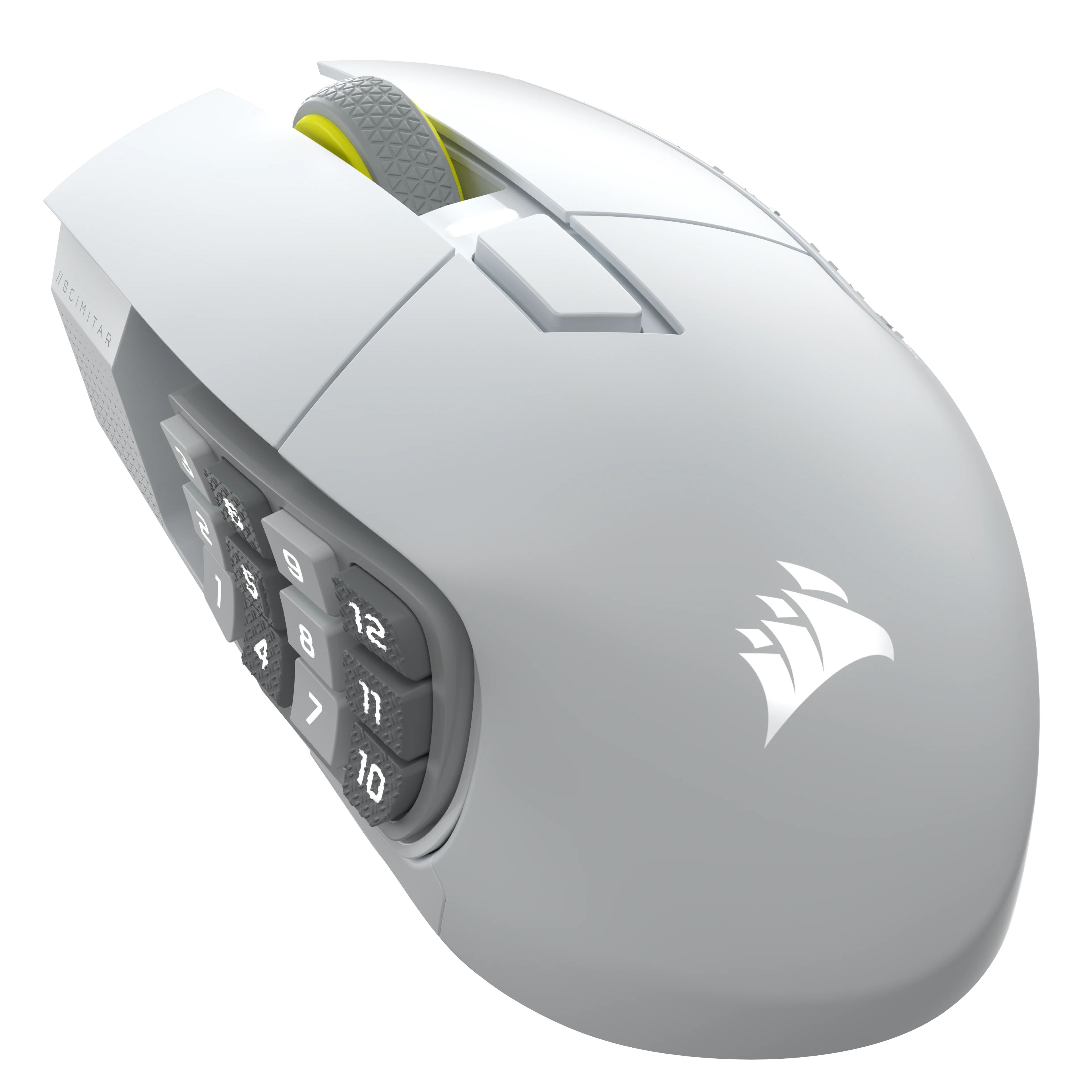 Corsair SCIMITAR ELITE WIRELESS SE Gaming Muis Wit