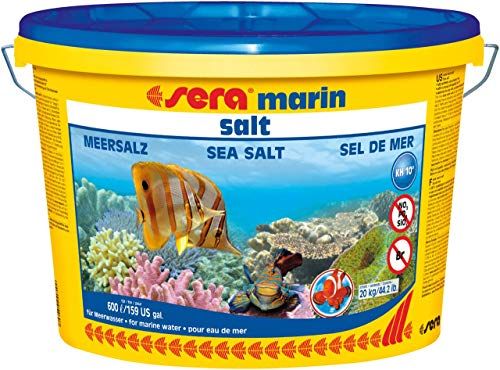 Sera Marine Aquarium Zeezout 20Kg - Koraalrif Omkeren Vistank - 600 Lt