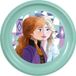 Tataway Disney Blue plat bord voor kinderen in Frozen plastic, bestand tegen onbedoelde schokken en herbruikbaar