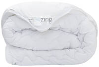 Snoozing swiss dreams - synthetisch dekbed - extra breed - 270x220 cm - wit