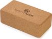 Markenlos Bol Comfortabel kurk-yogablok (22,5 cm x 12 cm x 7,5 cm) met antibacteriële eigenschappen en afgeronde randen.