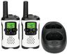 Alecto FR-175 Walkie Talkie Set - 2-Way Radio - 8 Channels - Black/White