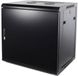 DSIT 9U wandkast met metalen deur 600x450x500mm (BxDxH) - serverbehuizing - serverrack - serverkast - 19 inch