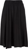 Urban Classics Viskose Dames Midirok - zwart - S
