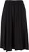 Urban Classics Viskose Dames Midirok - zwart - S