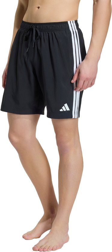 Adidas Sportswear 3-Stripes Zwemshort 8-Inch - Heren - Zwart