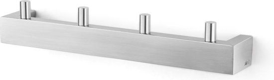 ZACK Linea Handdoekhaken op Stang - RVS Mat - Modern