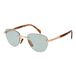 David Beckham Zonnebril DB 1224/S T5U8J Goudkleurig Metaal Rond