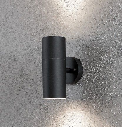 KONSTSMIDE Modena Wandlamp - 13 cm - Zwart