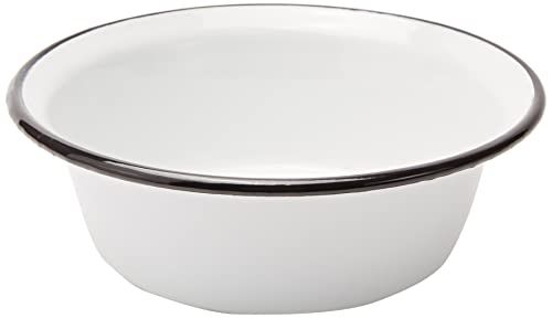 Krüger Kom wit, 24 cm, wit-zwart