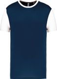 Proact TopTex Group Tweekleurig herenshirt jersey met korte mouwen 'Proact' Navy/White - XXL