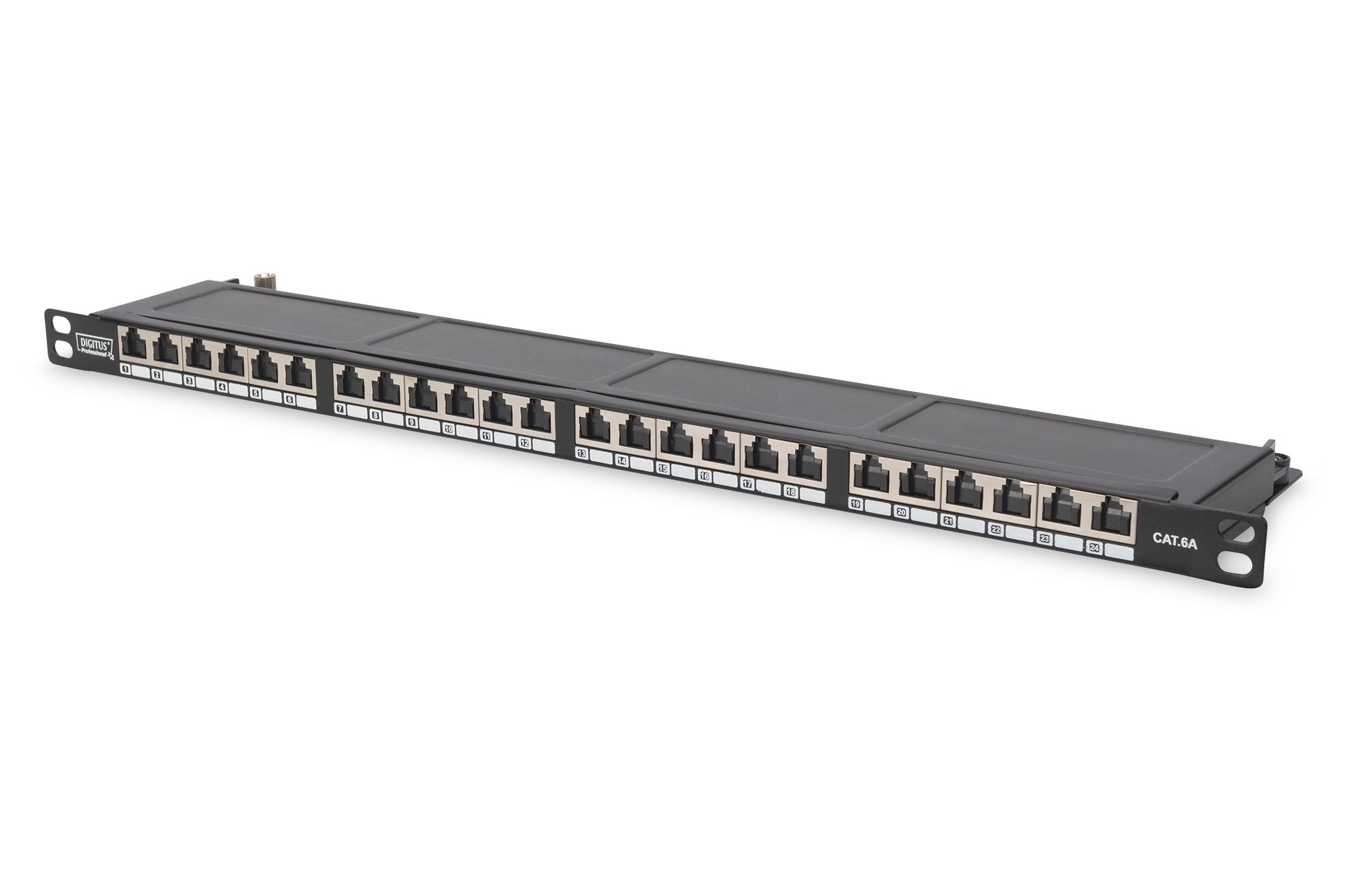 Digitus Class E Patch Panel - DN-91624S-SL-SH - Zwart