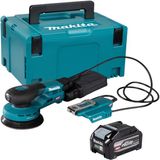 Makita BO 003 CGU101 ponceuse orbitale sans fil 40 V max. 125 mm 3,0 mm orbite Brushless + 1x batterie 4,0 Ah + Makpac - sans chargeur