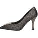 Emanuelle Vee Chaussures à talon dorées