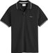 Gant Tipping SS Pique Rugger Polo Heren - Zwart - Maat XL