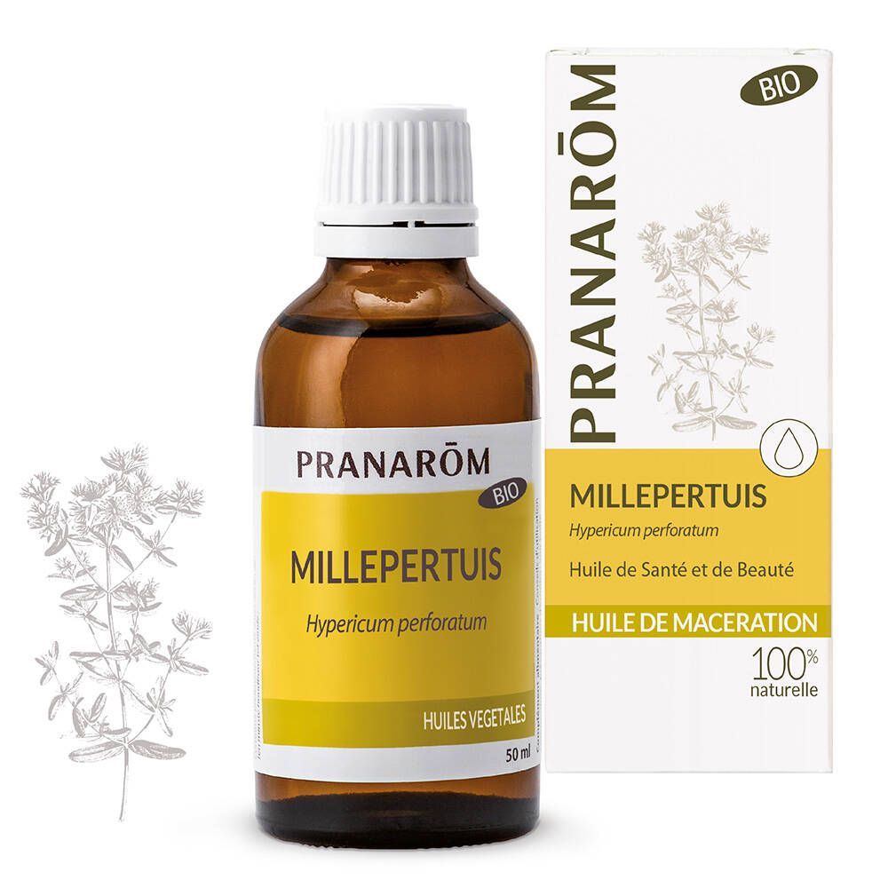 Pranarôm Plantaardige Olie Sint-janskruid Bio 50 ml
