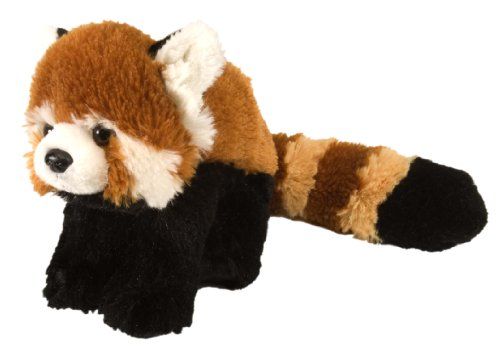 Wild Republic Knuffeldier Cuddle kins Mini Rode Panda - Bruin