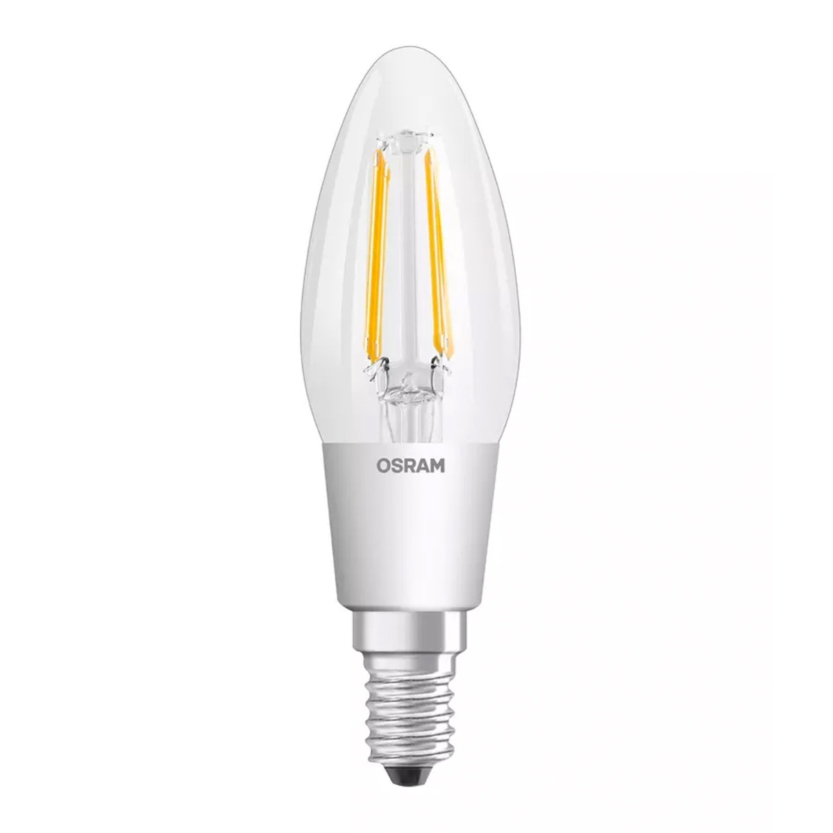 Osram Superstar GLOWdim Klassiek E14 B40 4W 827 470lm Filament | Dimbaar -Zeer Warm Wit - Vervangt 40W