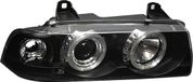 Set AutoStyle Set Koplampen passend voor BMW 3-Serie E36 Sedan/Touring - Zwart