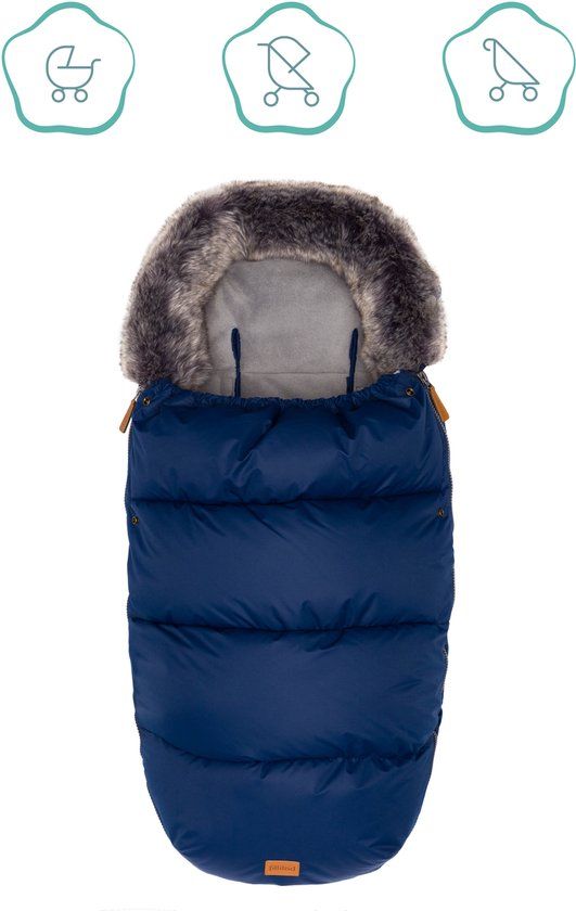 Fillikid Voetenzak Kinderwagen & Buggy - All season - Navy