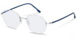 Rodenstock R7145 Silver, dark blue 53/19/145 UNISEX Brilmonturen