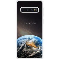 Samsung Galaxy S10 Earth Verstevigd hoesje met sublimatie bedrukking
