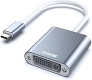 BENFEI USB C naar DVI Adapter - Full HD 1080P - Grijs