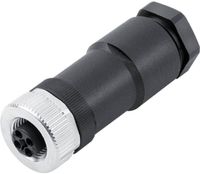Binder 99 1632 812 04 Miniatuur-rondconnector Koppeling, recht Totaal aantal polen: 4 1 stuk(s)