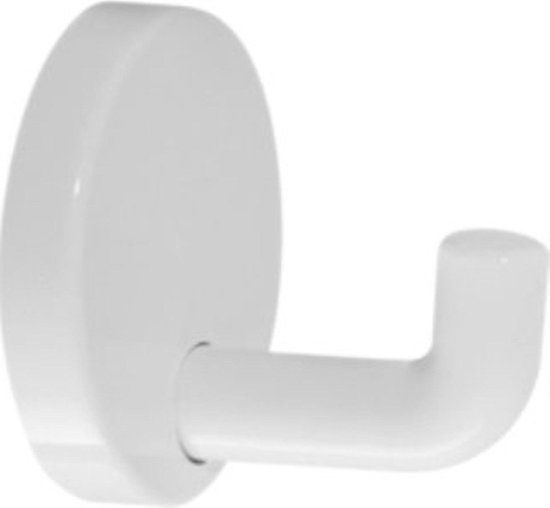 Hewi Serie 477 Handdoekhaak Wit - 4.5x4.5x5cm - Kunststof - Modern