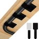 TRANKIELO® Set de gestion de câbles 60 pièces Nylon Noir