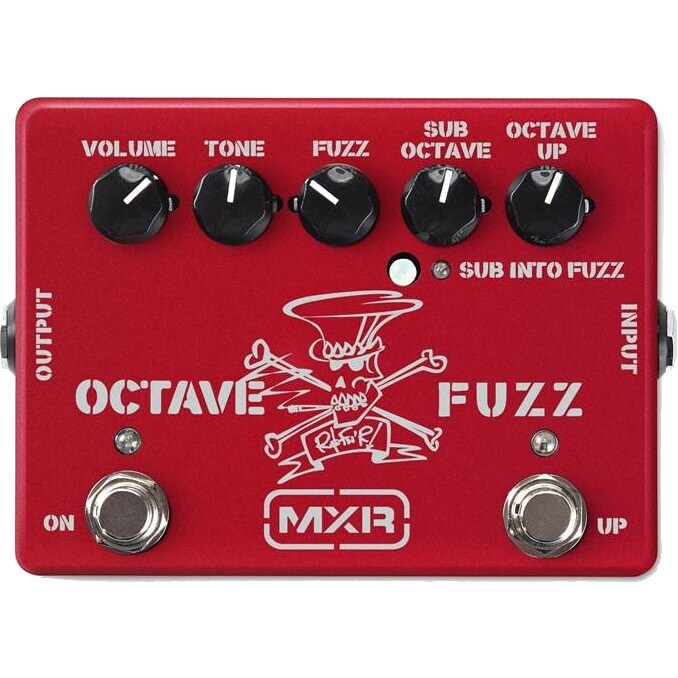 MXR SF01R Slash Octave Fuzz Limited Edition Red