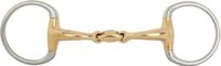 BR DUBBEL GEBROKEN BUSTRENS SOFT CONTACT 16 MM Bruin-brons
