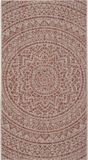 Safavieh Courtyard CY8734 Geweven Binnen/Outdoor Gebiedsdeken, Licht Beige & Terracotta, 79 x 152 cm
