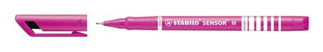 STABILO SENSOR Fineliner Medium 0.7 mm Roze