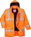 Portwest Bizflame Regen Hi-Vis Ademende en Antistatisch FR Jack S778 - Oranje - S