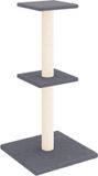 vidaXL Kattenmeubel met sisal krabpalen 73 cm donkergrijs